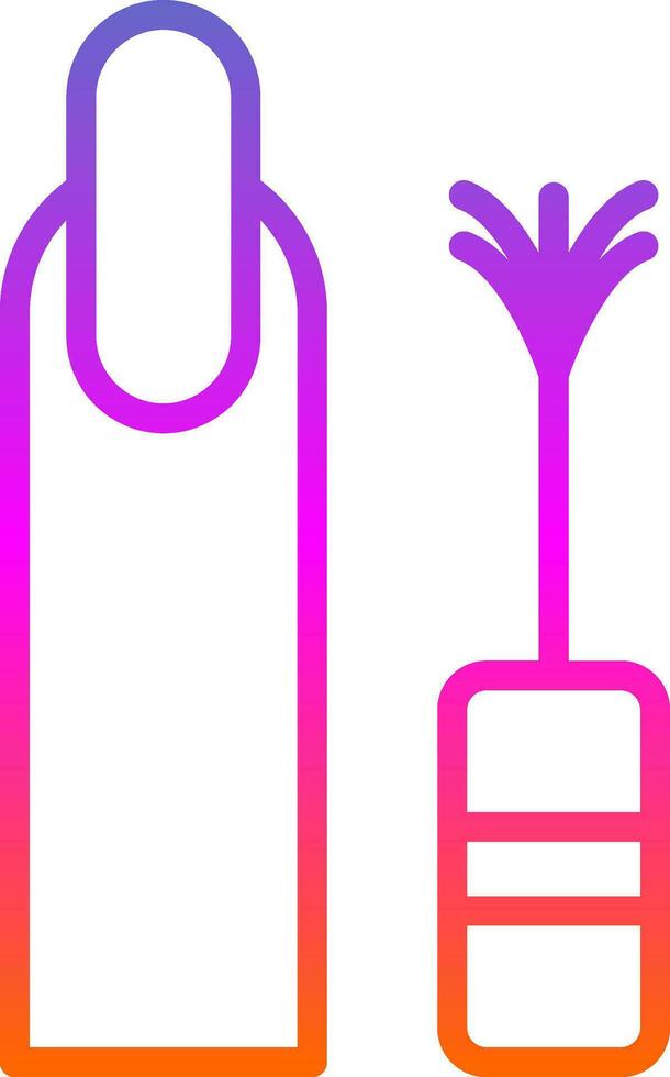 Nail Polish Vector Icon Design