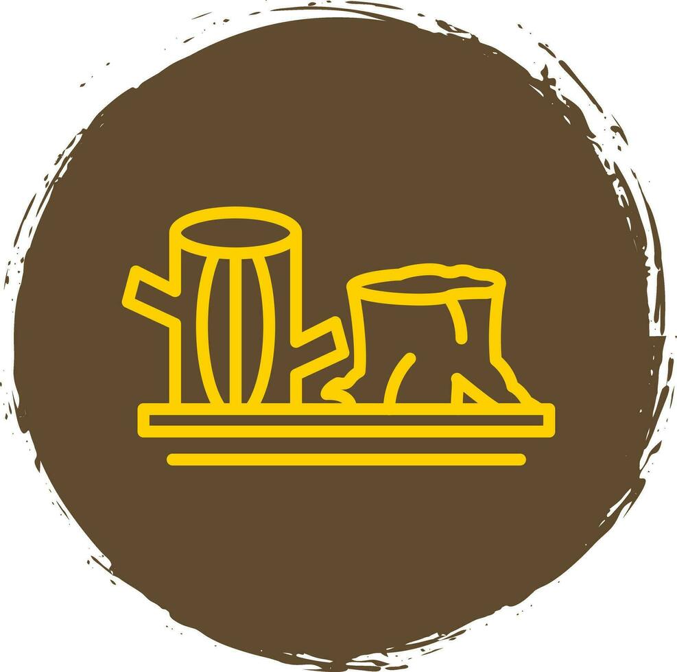 Logs Vector Icon Design