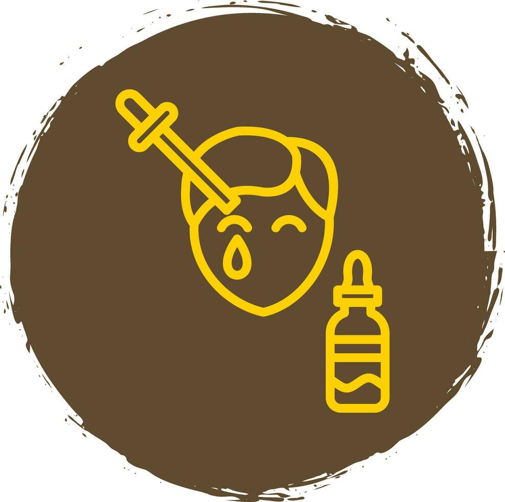 Face Oil Vector Icon Design