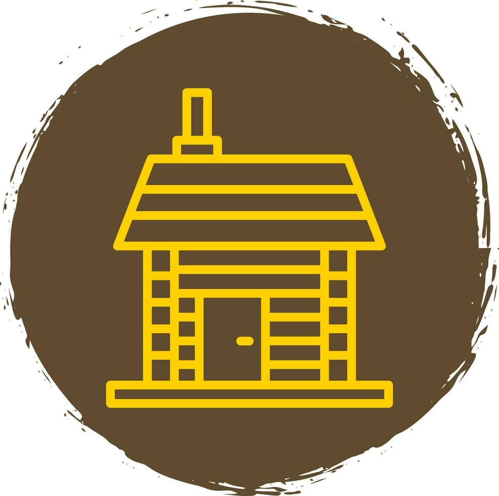 Cabin Vector Icon Design