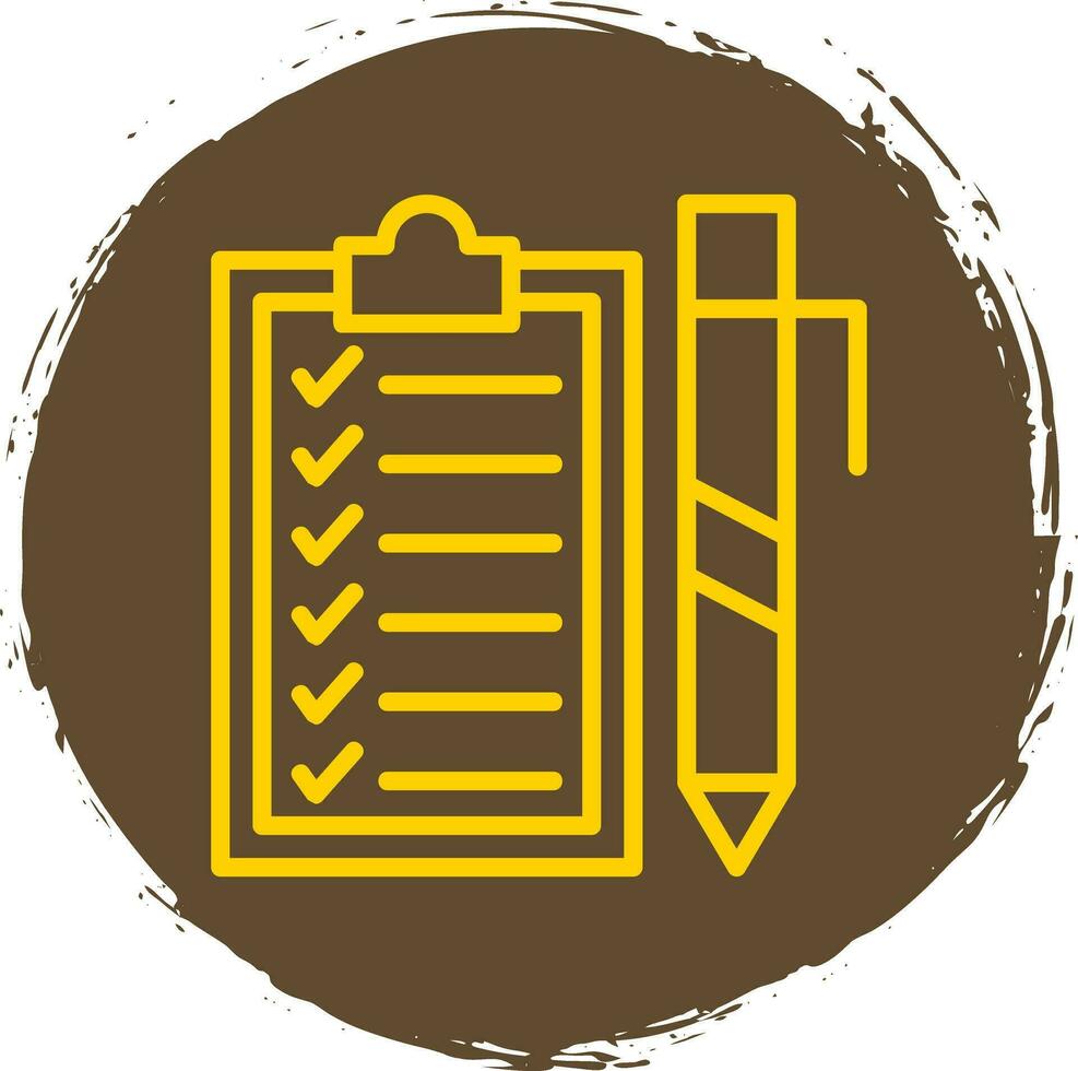 Checklist Vector Icon Design