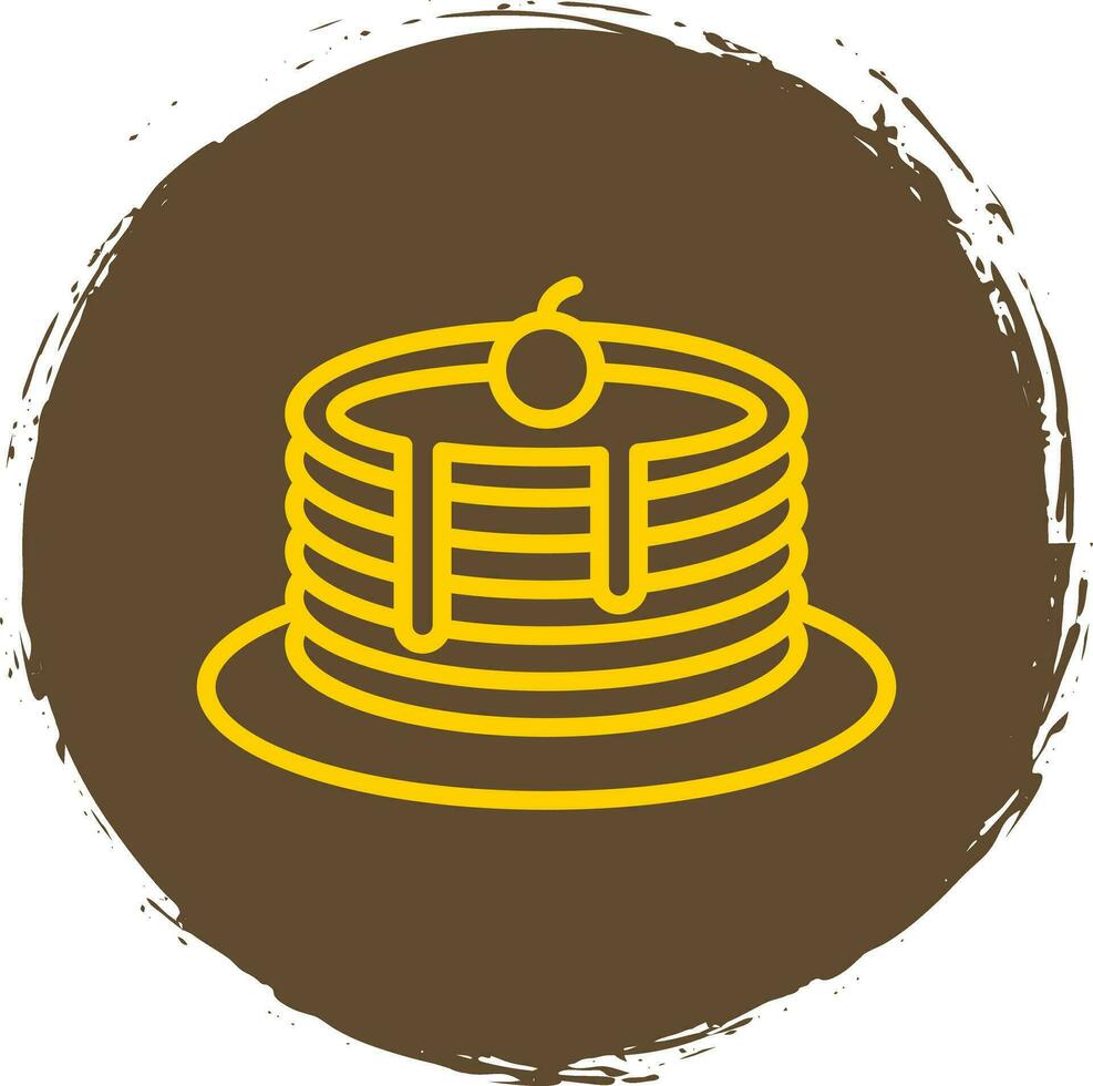 Pancakes Vector Icon Design