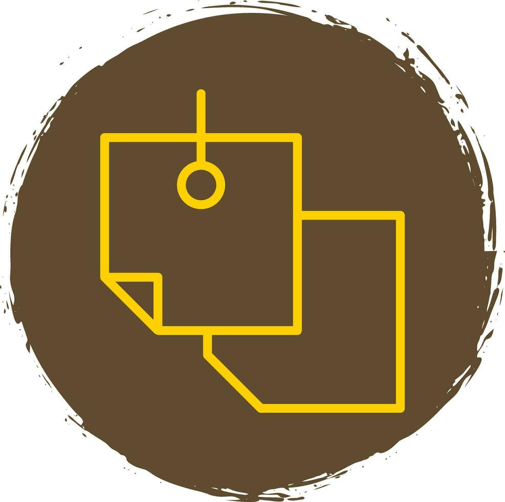 Sticky Notes Vector Icon Design