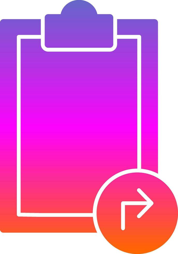 Clipboard Vector Icon Design