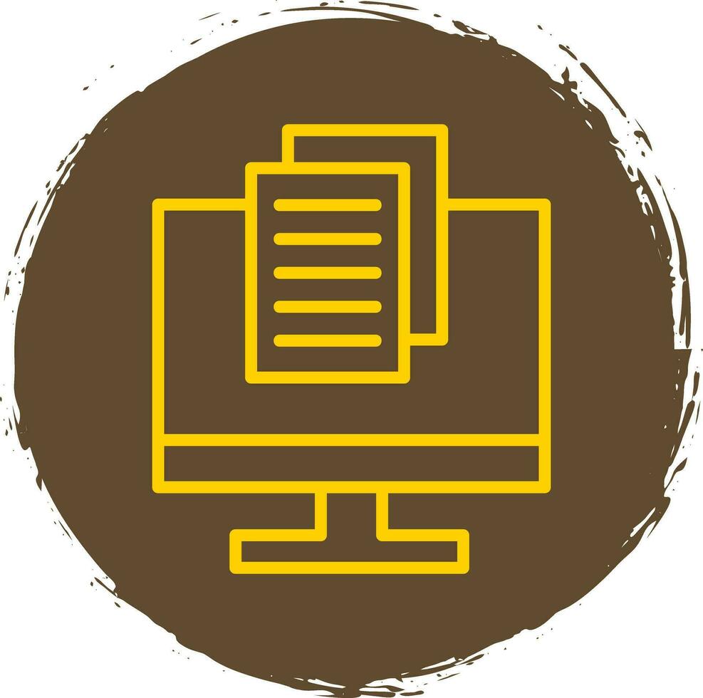 Desktop Vector Icon Design