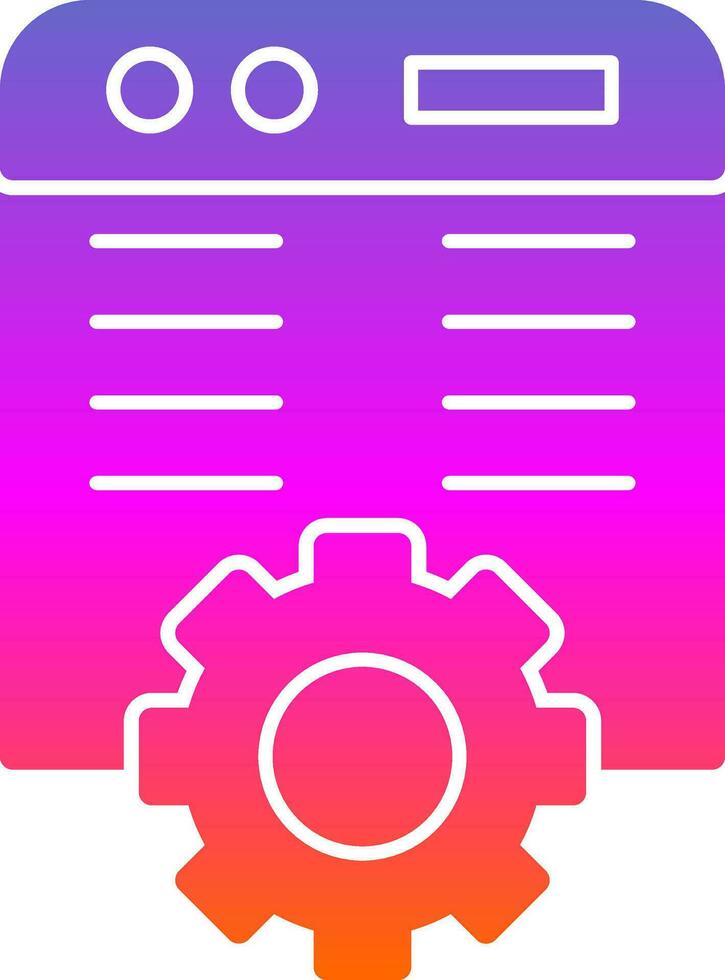 Browser Vector Icon Design