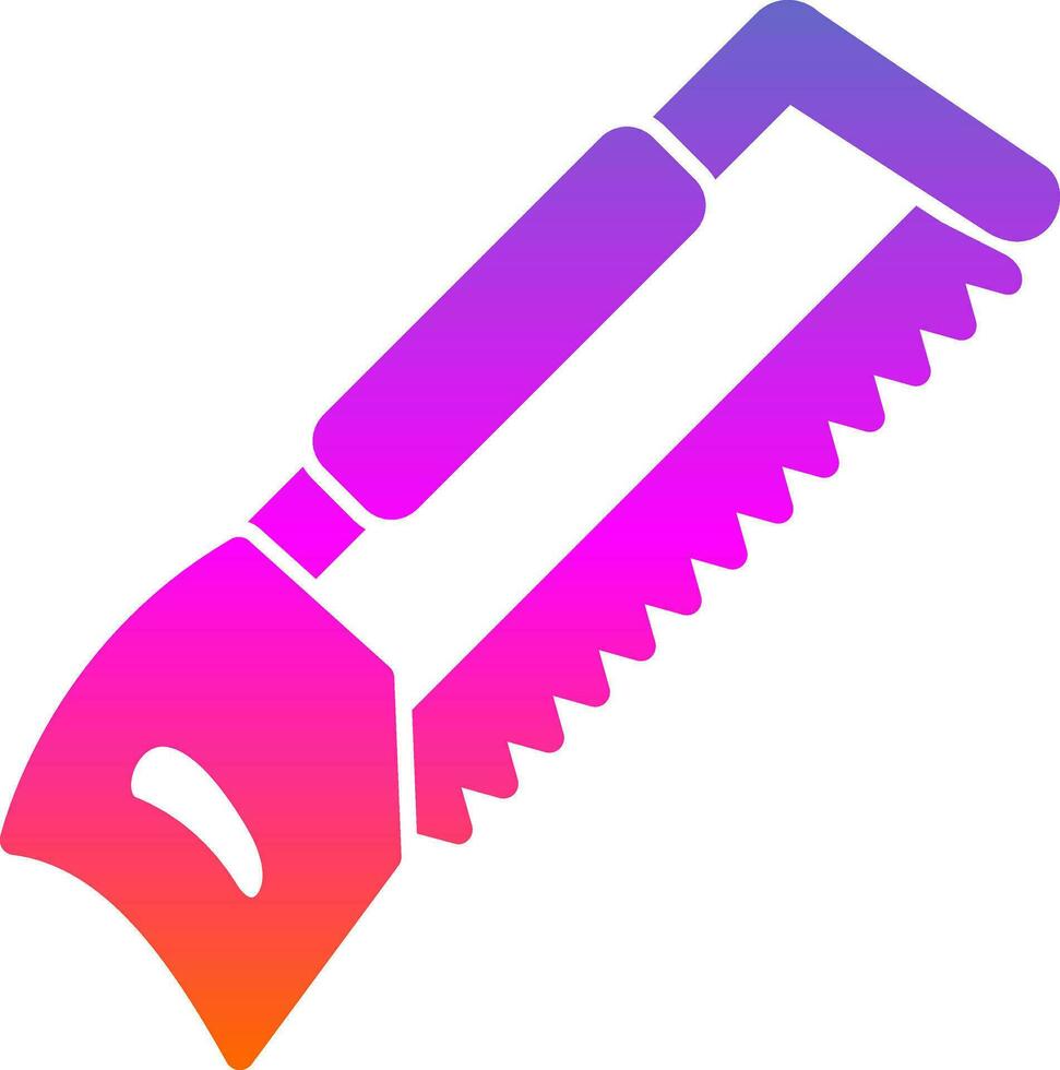 Saw Vector Icon Design