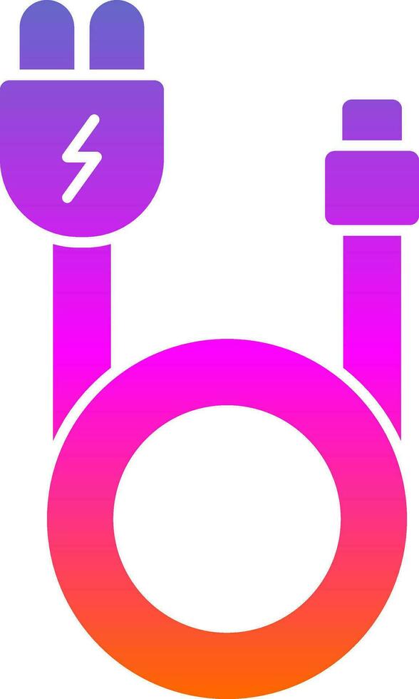 Power cable Vector Icon Design