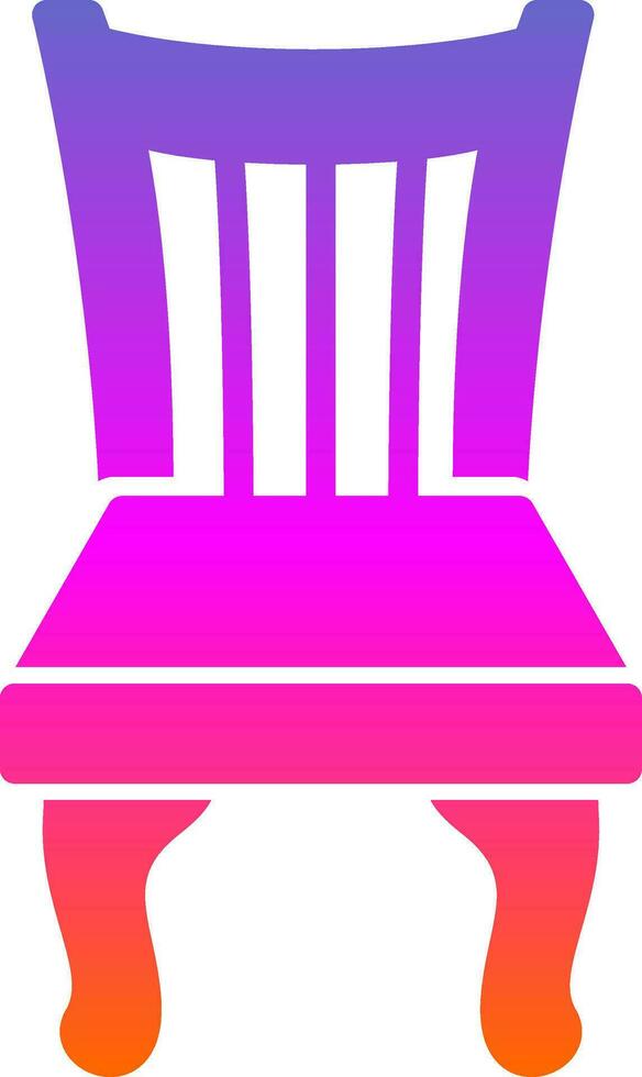 Chair Vector Icon Design