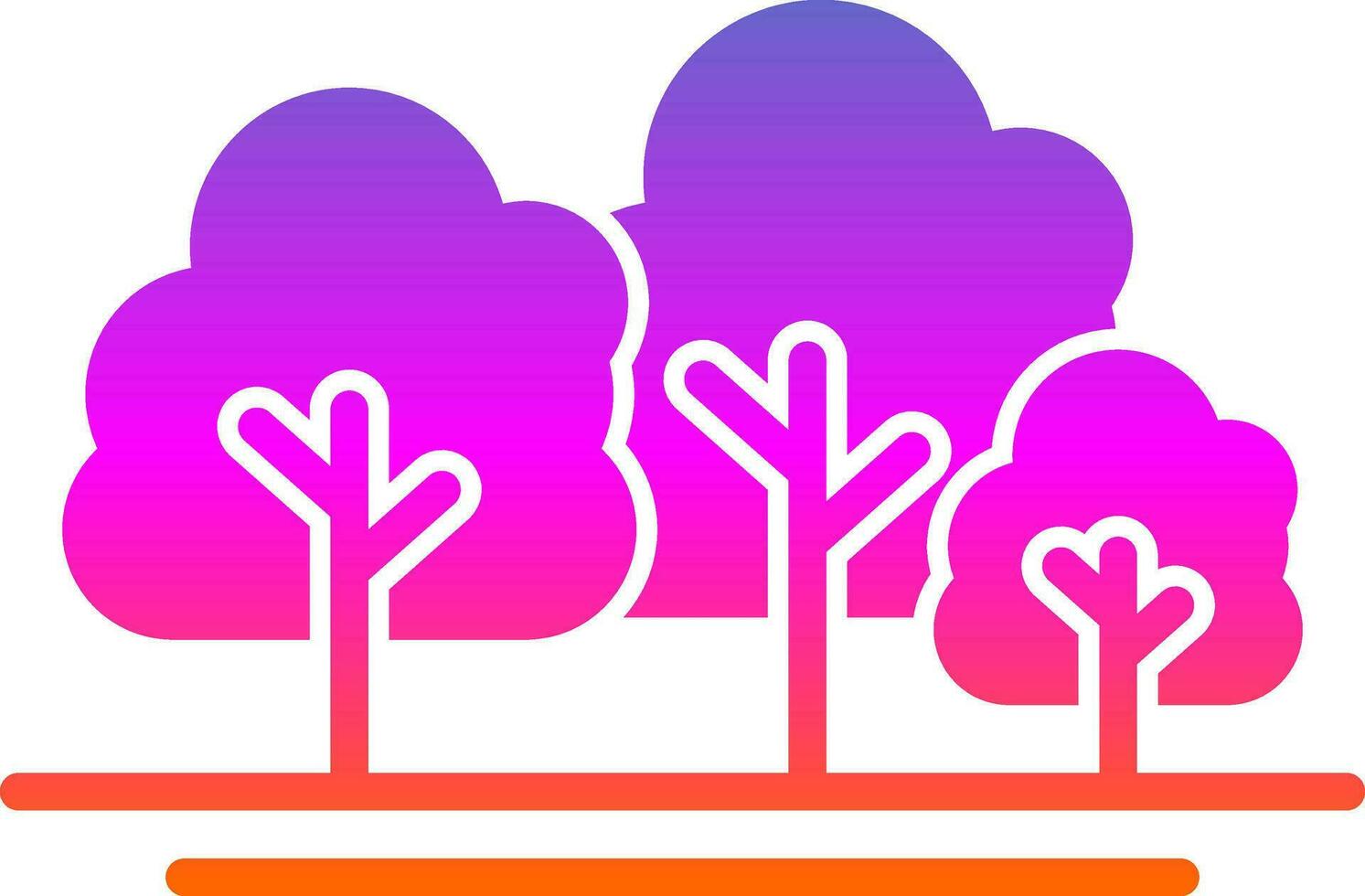 Tree Vector Icon Design