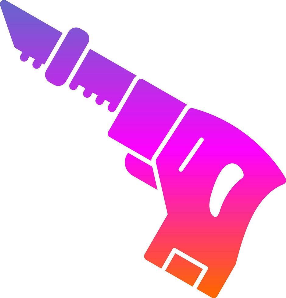 Sabre saw Vector Icon Design