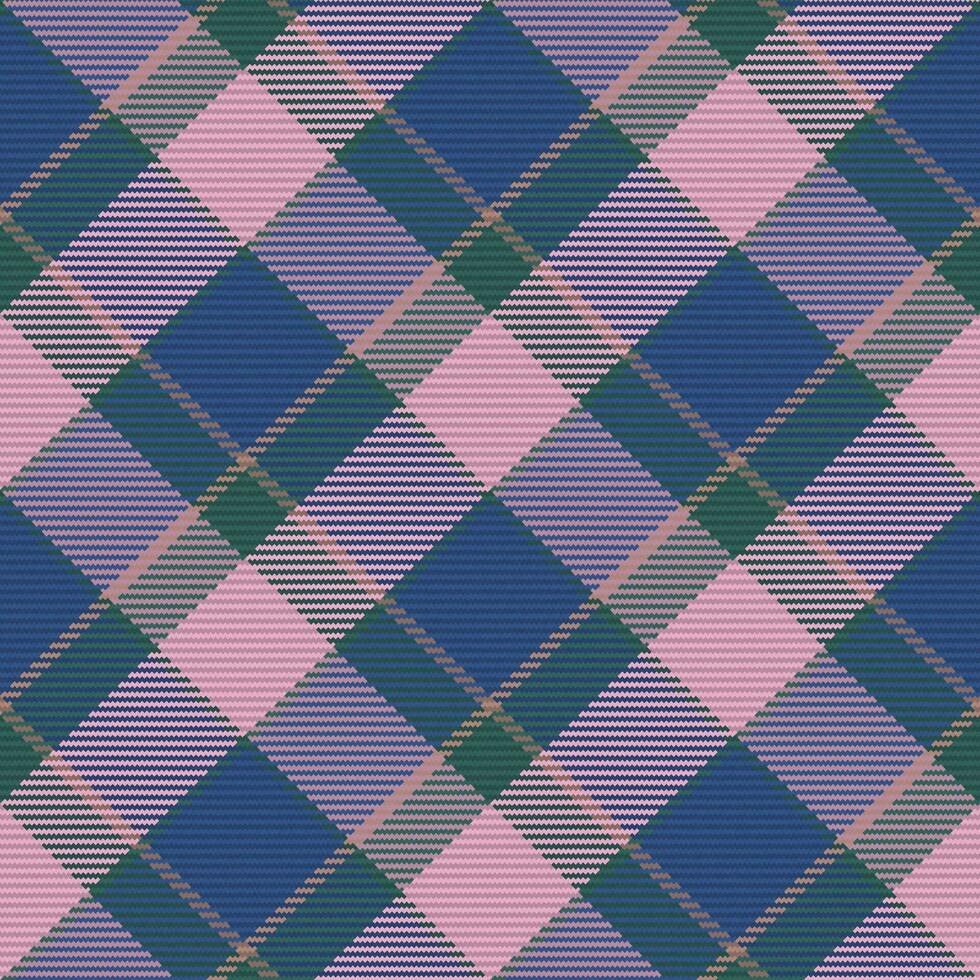 Seamless pattern of scottish tartan plaid. Repeatable background with check fabric texture. Vector backdrop striped textile print.