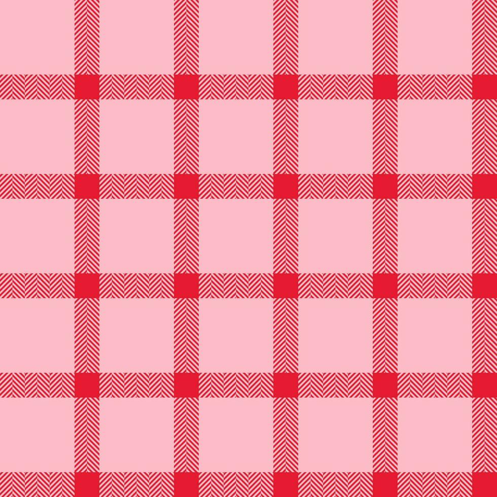 Plaid check pattern. Seamless fabric texture. Tartan textile print. vector