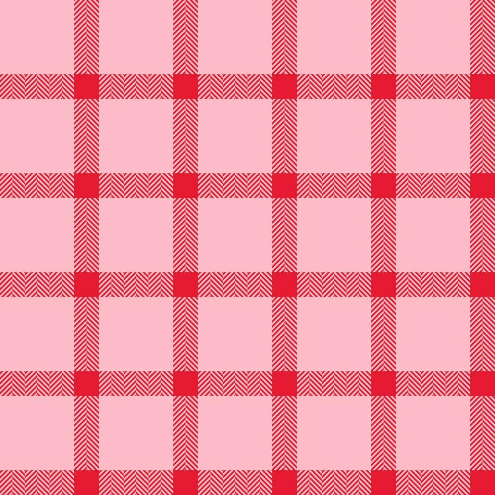 Plaid check pattern. Seamless fabric texture. Tartan textile print. vector