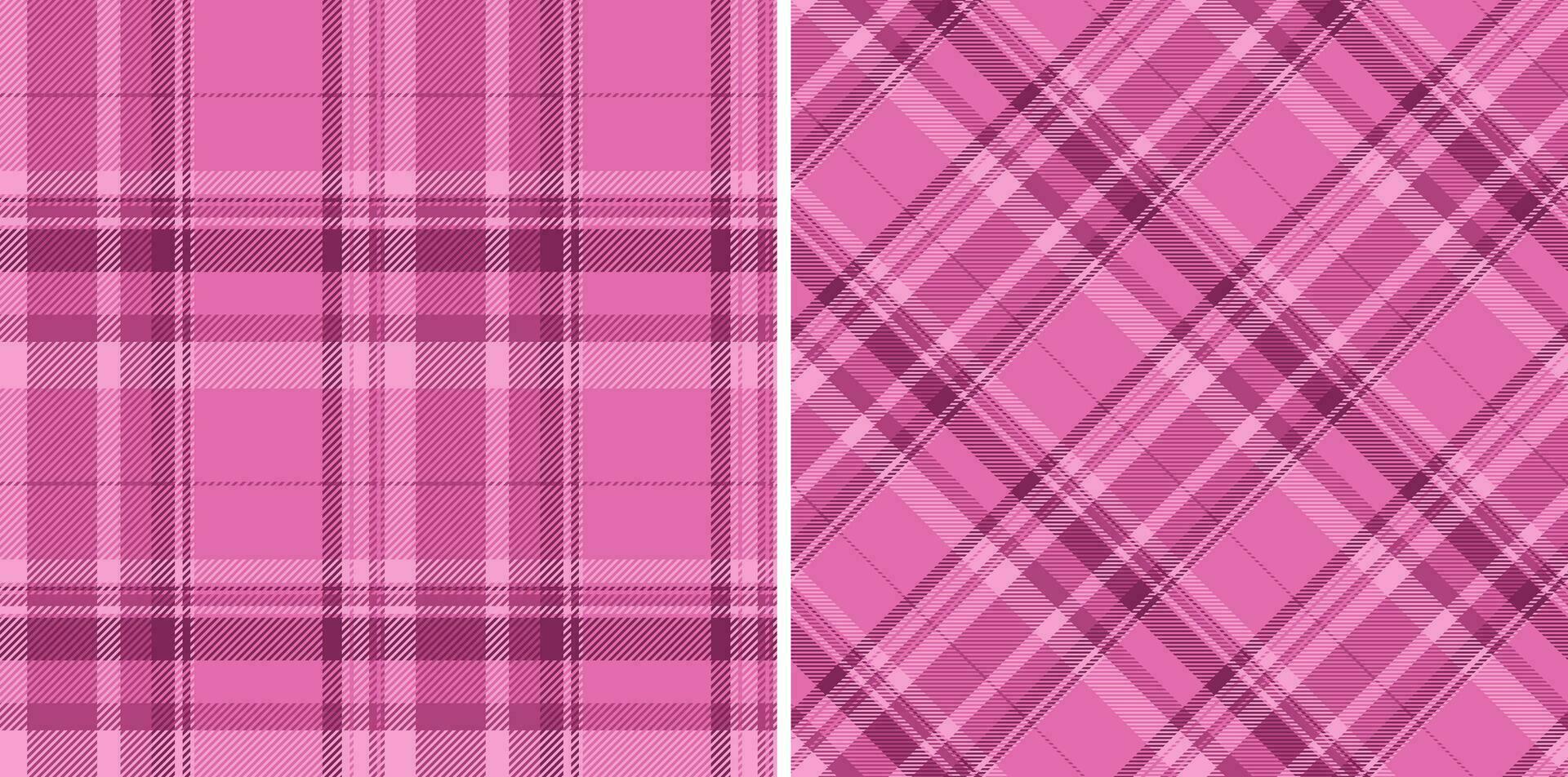 Texture tartan background of plaid fabric seamless with a check vector textile pattern.