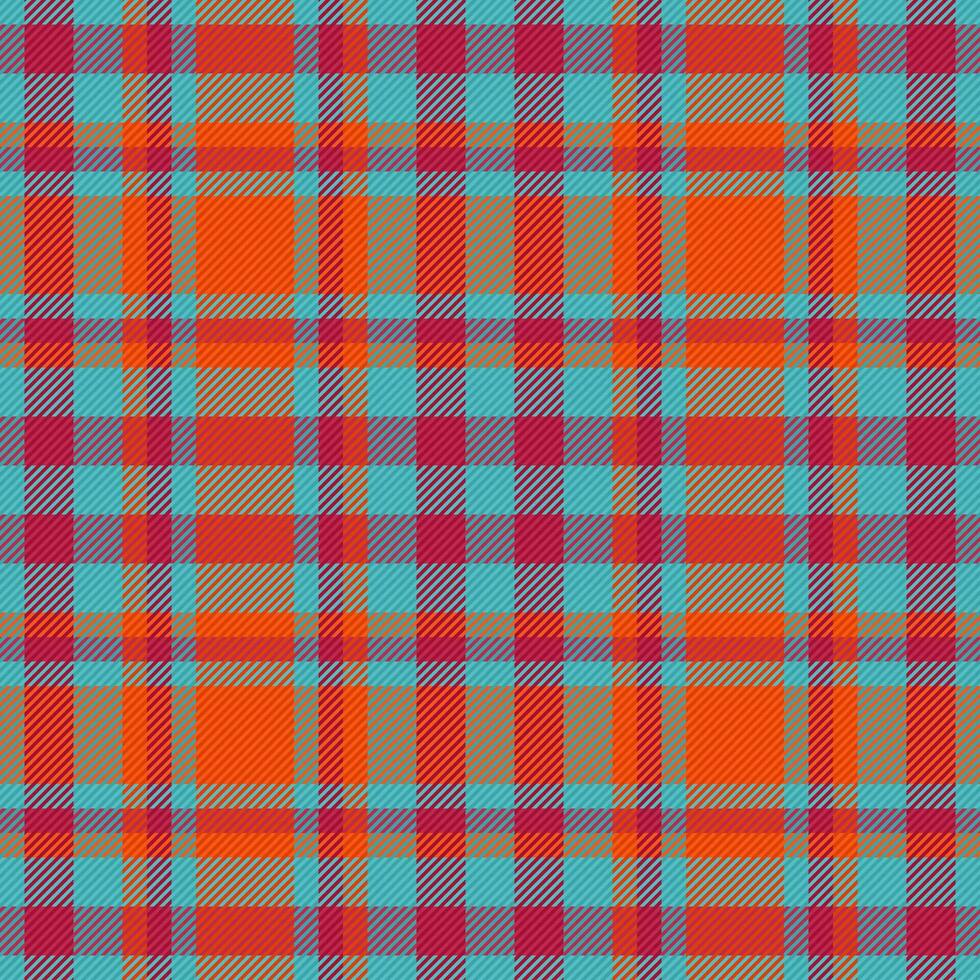 Texture vector fabric of background plaid pattern with a tartan check seamless textile.