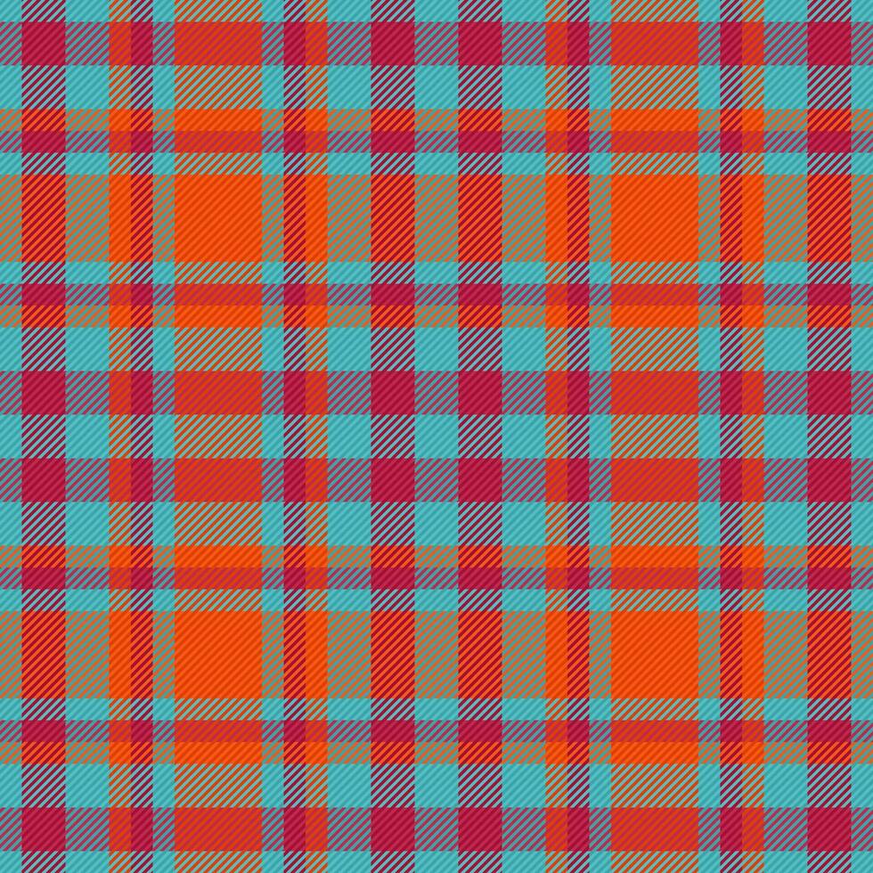 Texture vector fabric of background plaid pattern with a tartan check seamless textile.