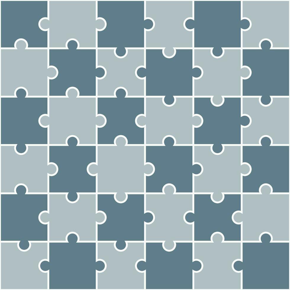 Grey jigsaw pattern. jigsaw line pattern. jigsaw seamless pattern. Decorative elements, clothing, paper wrapping, bathroom tiles, wall tiles, backdrop, background. vector