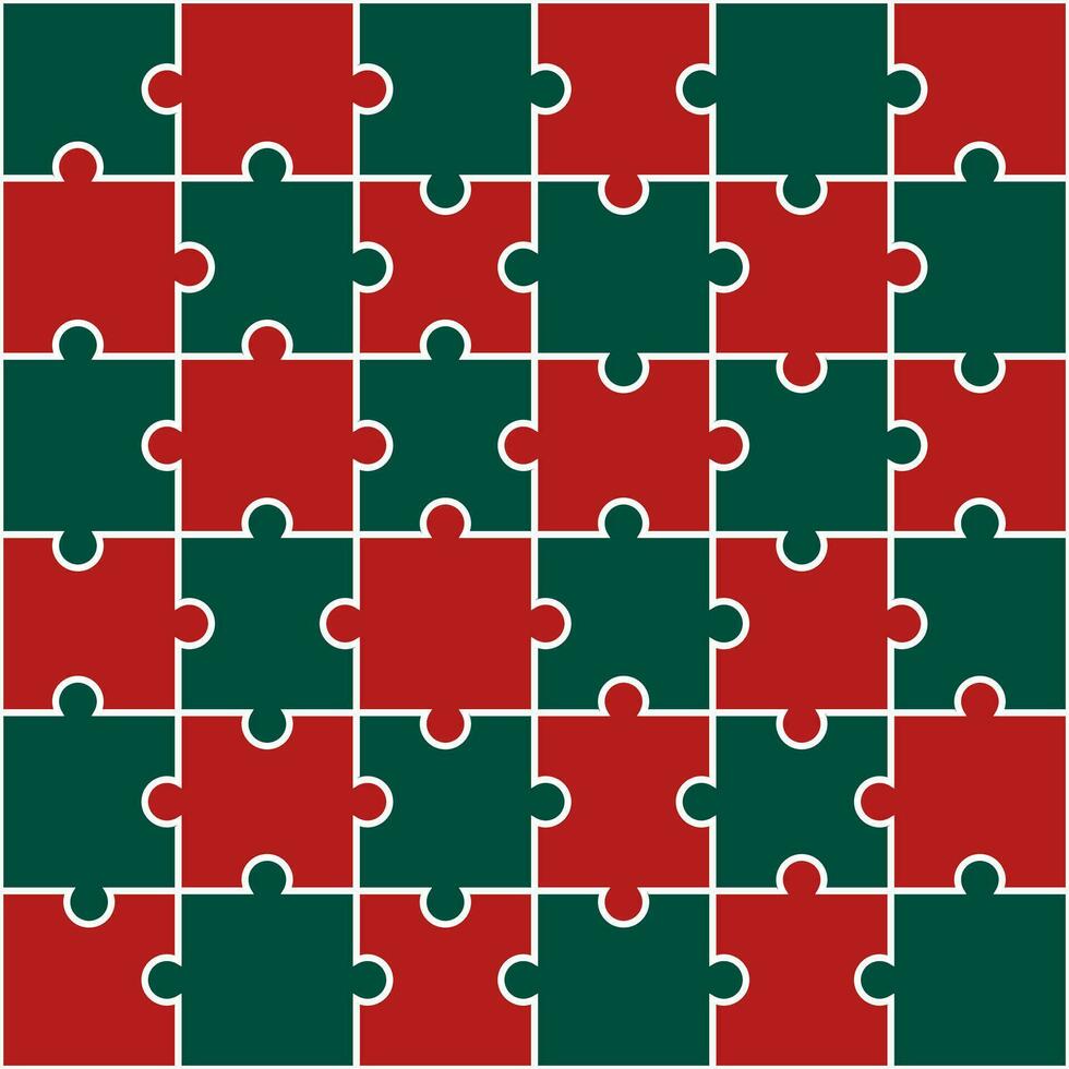 Christmas jigsaw pattern. jigsaw line pattern. jigsaw seamless pattern. Decorative elements, clothing, paper wrapping, bathroom tiles, wall tiles, backdrop, background. vector