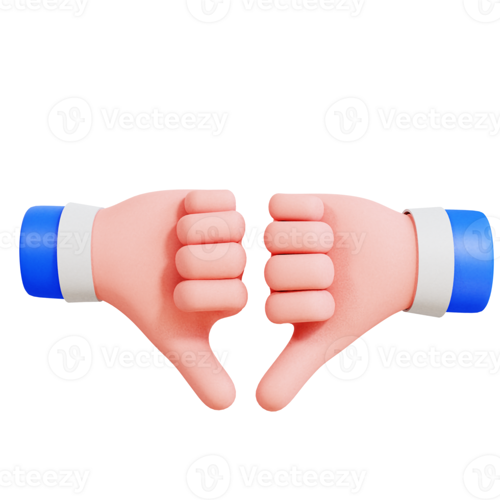 Hand Gesture Vol 3 3D Icon png