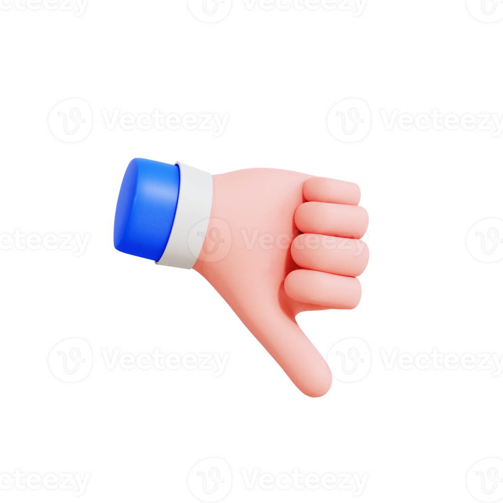Hand Gesture Vol 1 3D Icon png