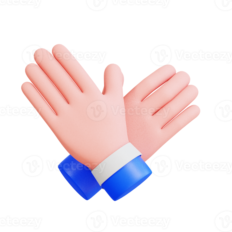 Hand Gesture Vol 3 3D Icon png