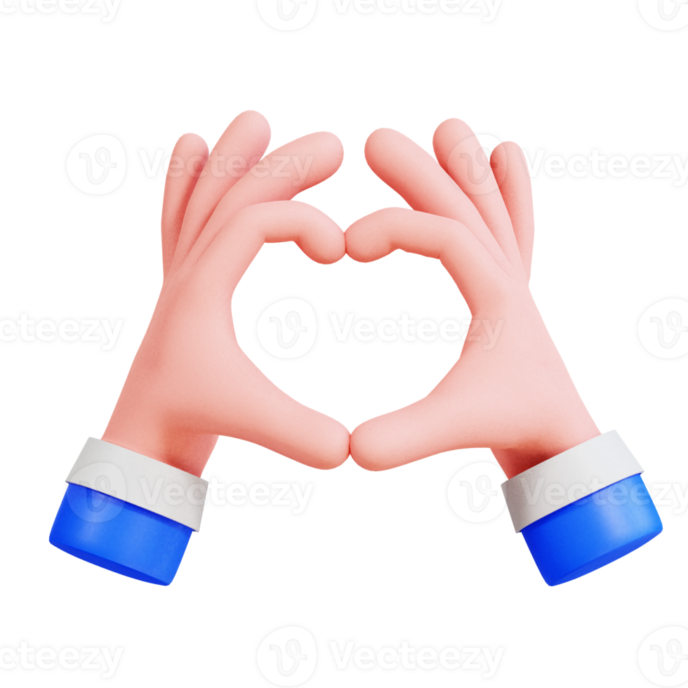 Hand Gesture Vol 3 3D Icon png