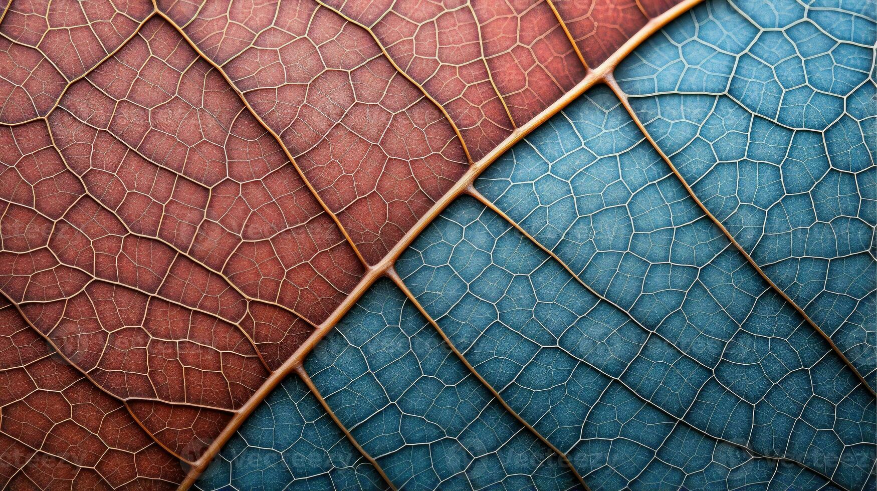 Close up texture leaf structure macro photography, abstract texture, Generative AI illustration photo