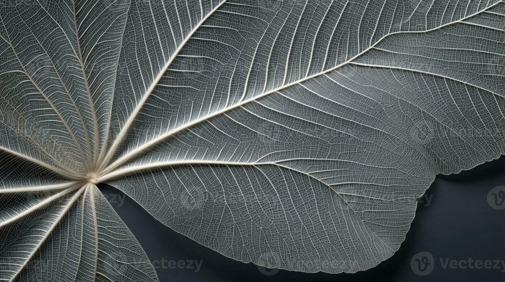 Close up texture leaf structure macro photography, abstract texture, Generative AI illustration photo