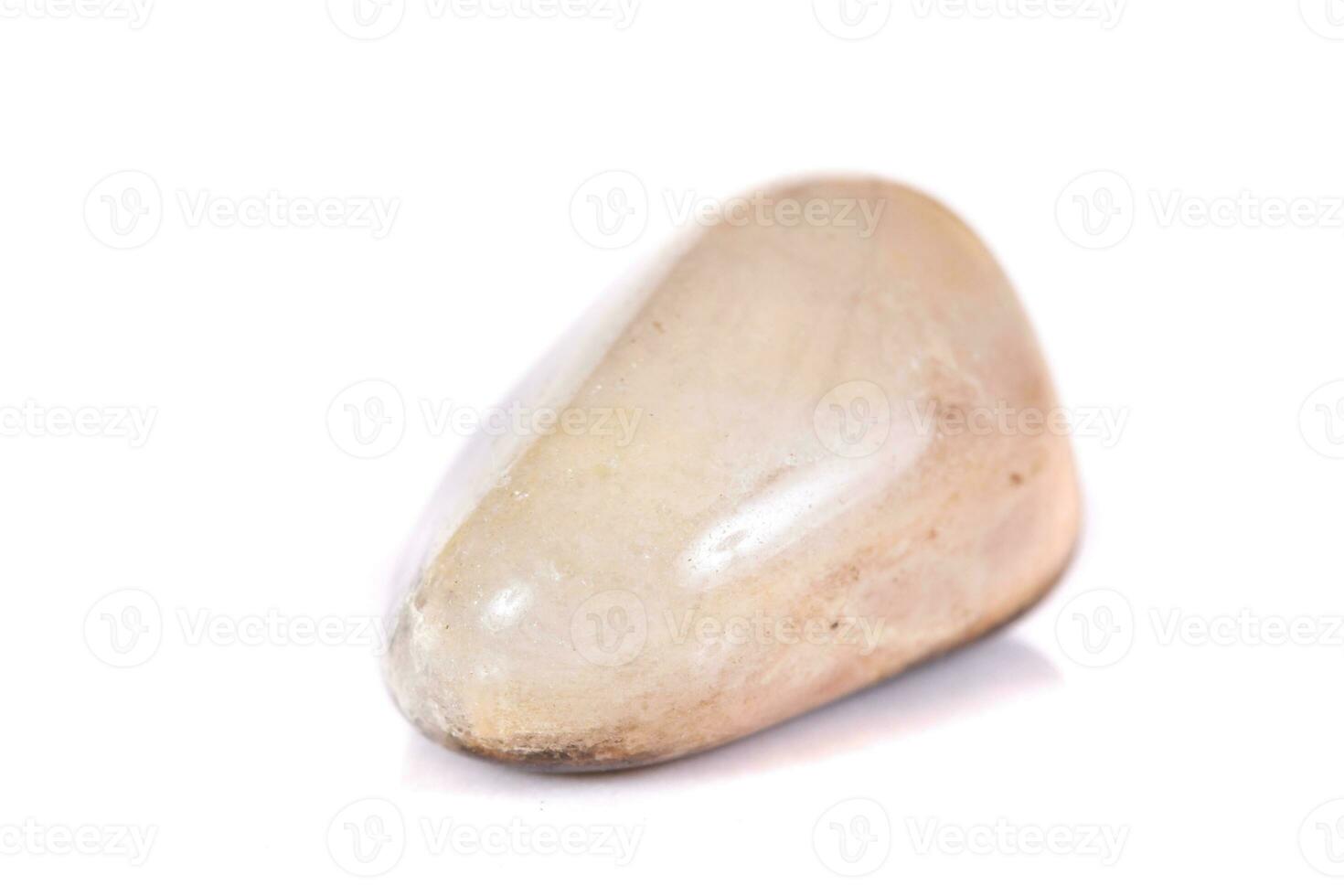 Macro mineral stone jasper on a white background photo