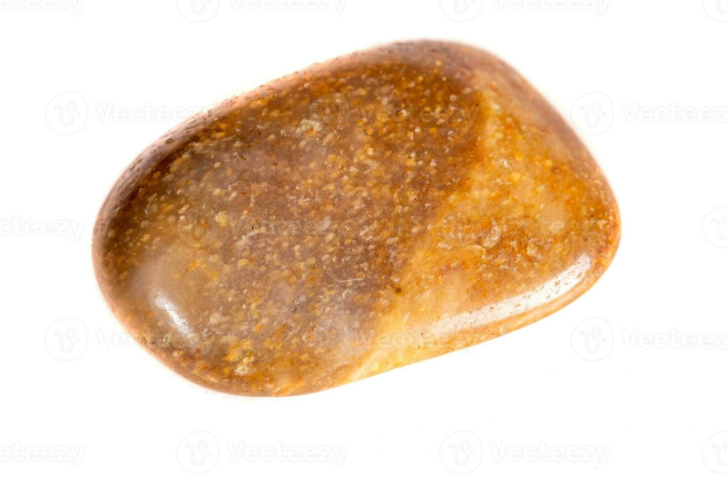 Macro mineral stone jasper on a white background photo