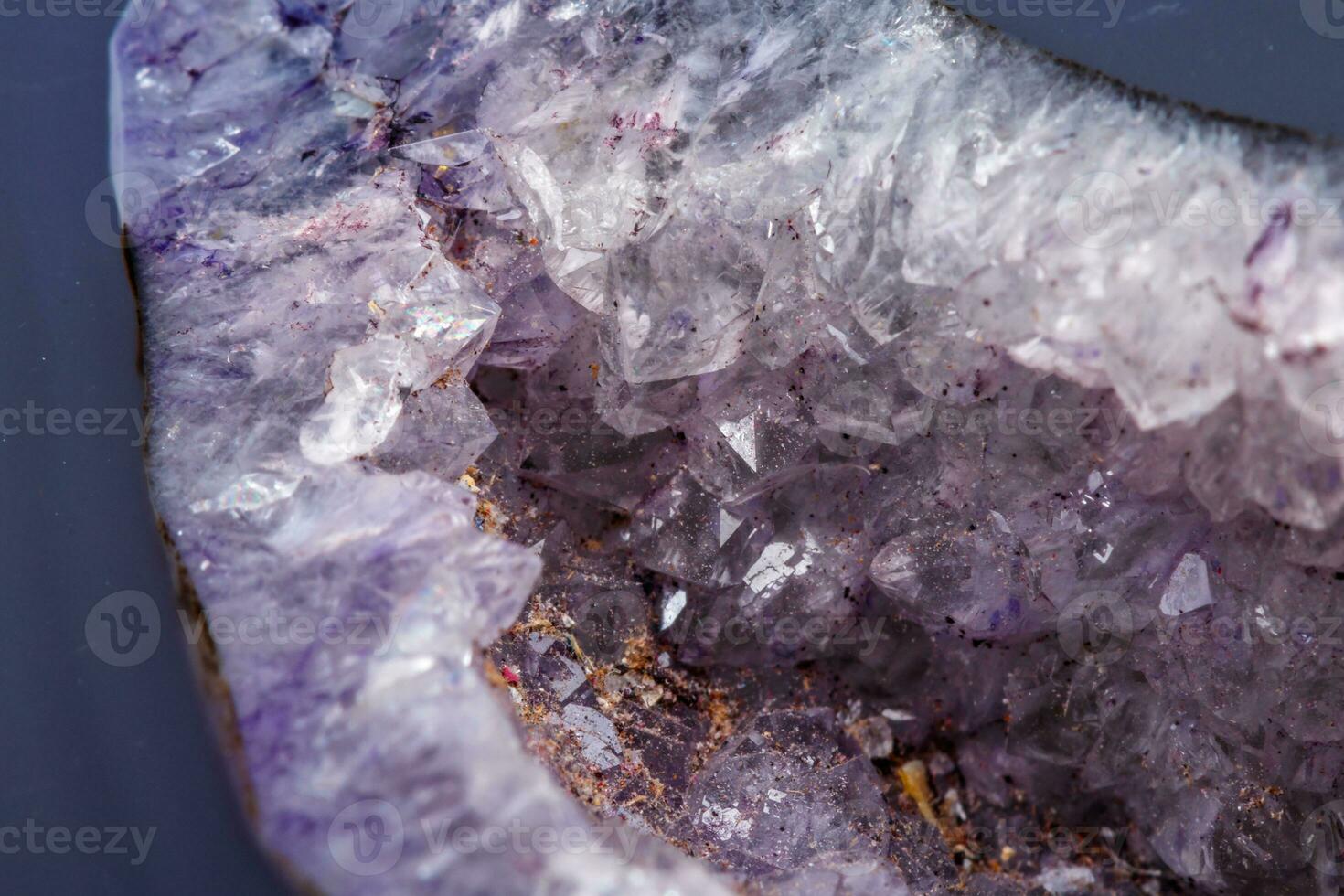 Macro mineral stone Agate breed a white background photo