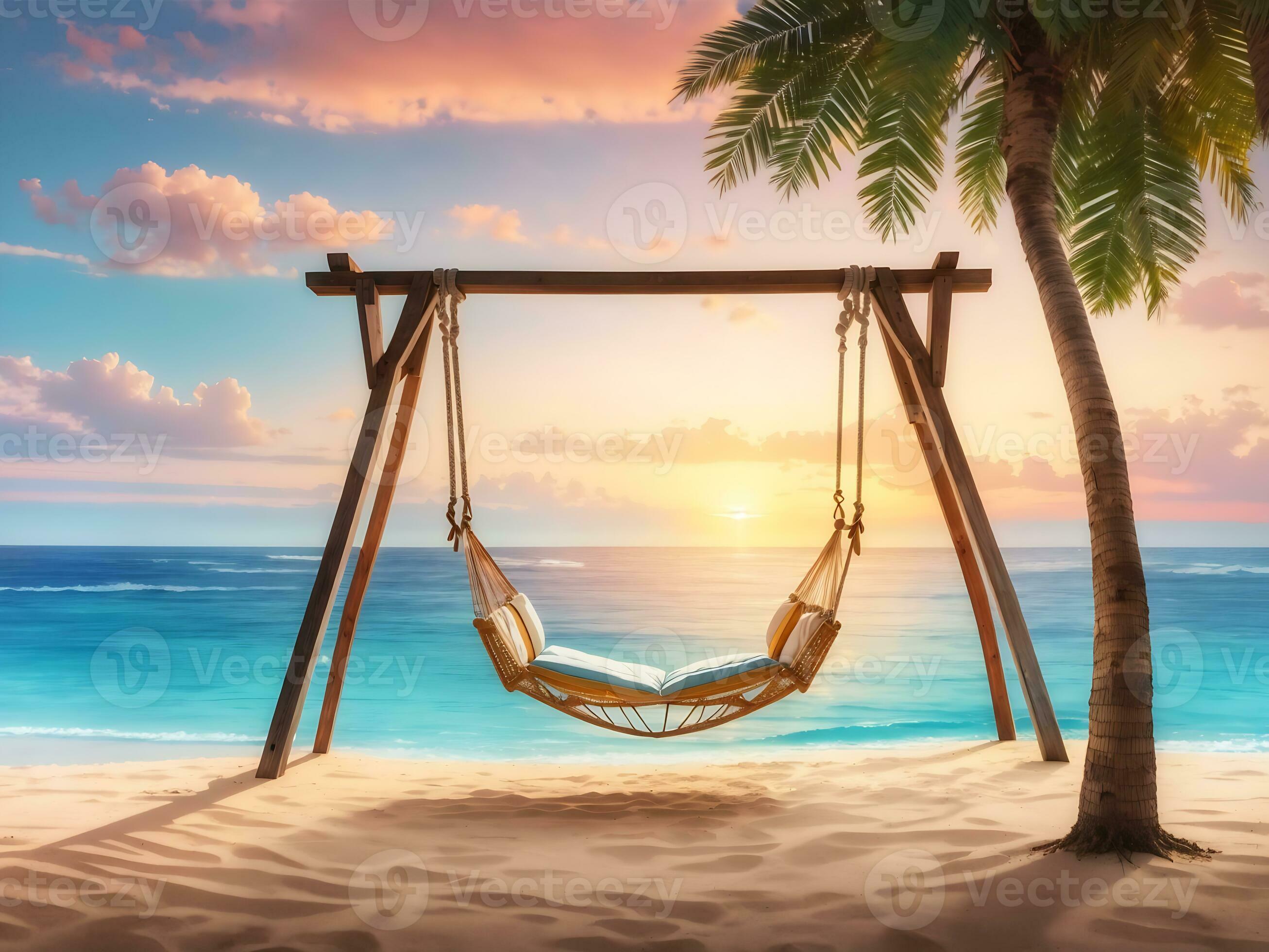 Swing on sale beach chair