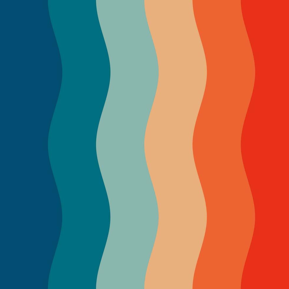 Vintage retro groove background with swirling rays. vector illustration. The pattern is in the style of the seventies and sixties. Hippie style design