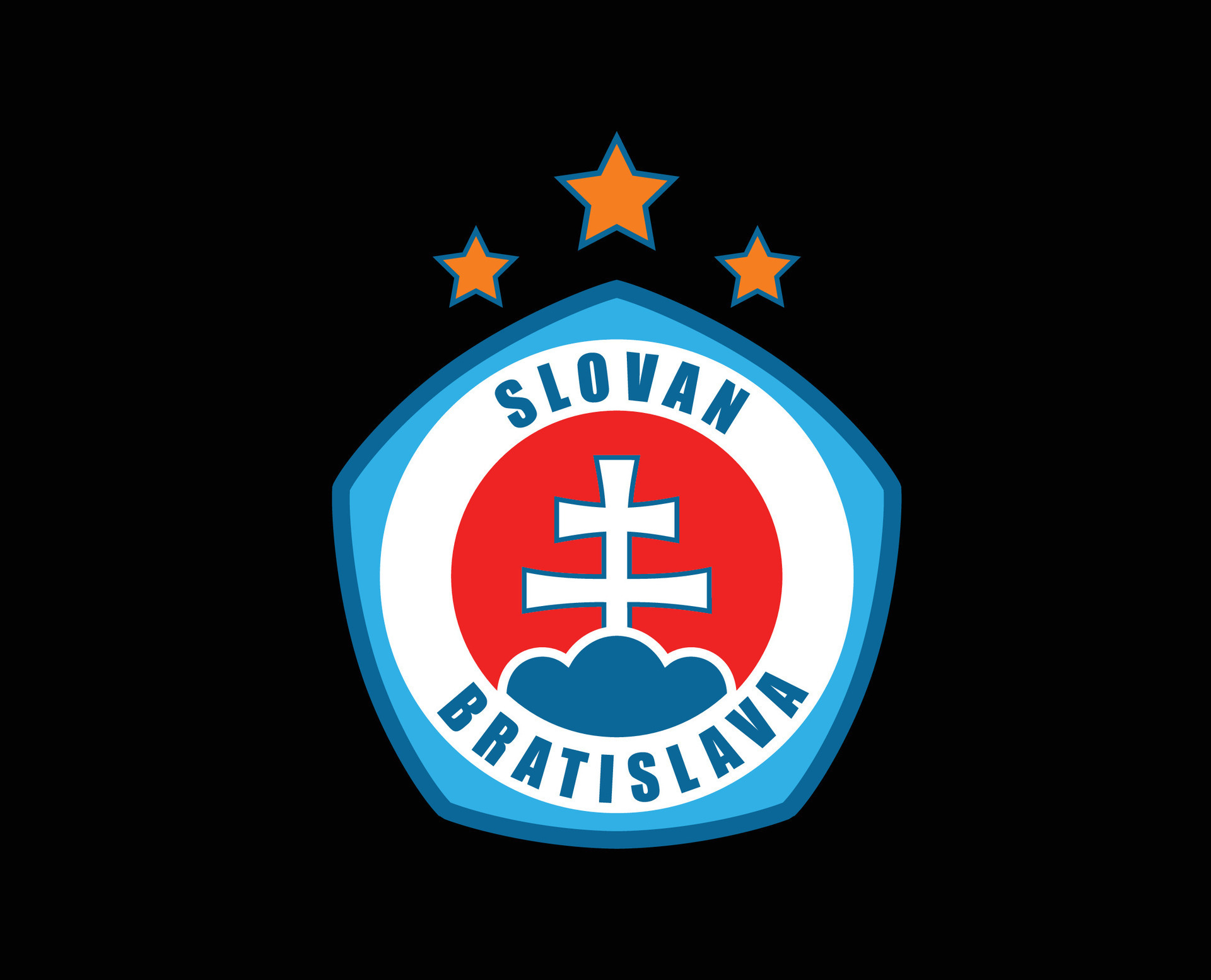 Slavia Prague Club Logo Symbol Czech Republic League Football Abstract  Design Vector Illustration 29952032 Vector Art at Vecteezy