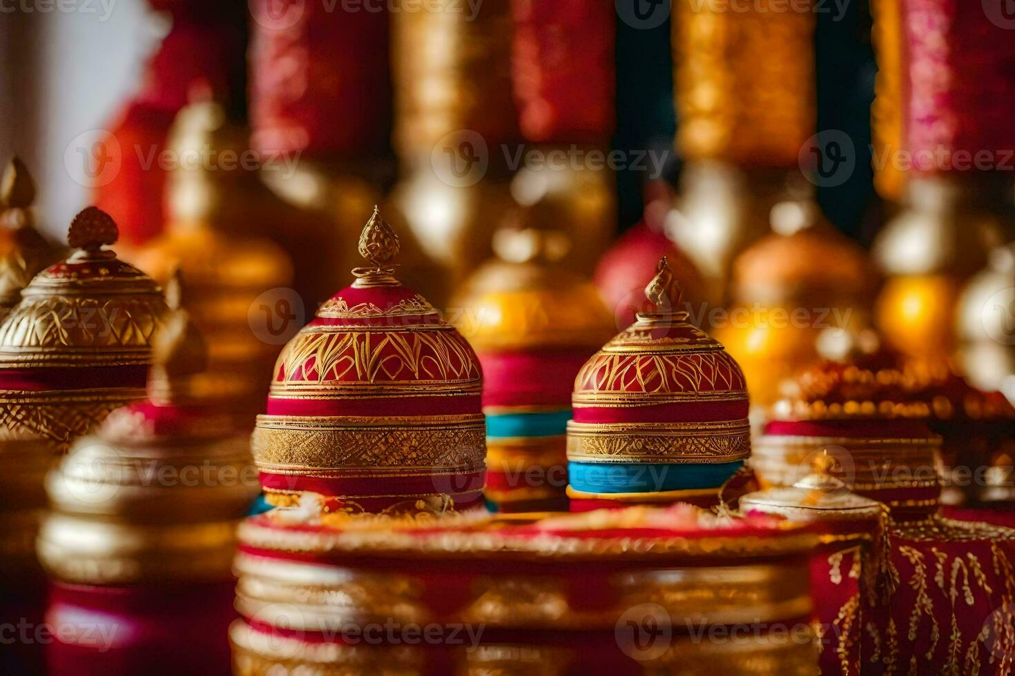 thai wedding decorations - wedding decor. AI-Generated photo