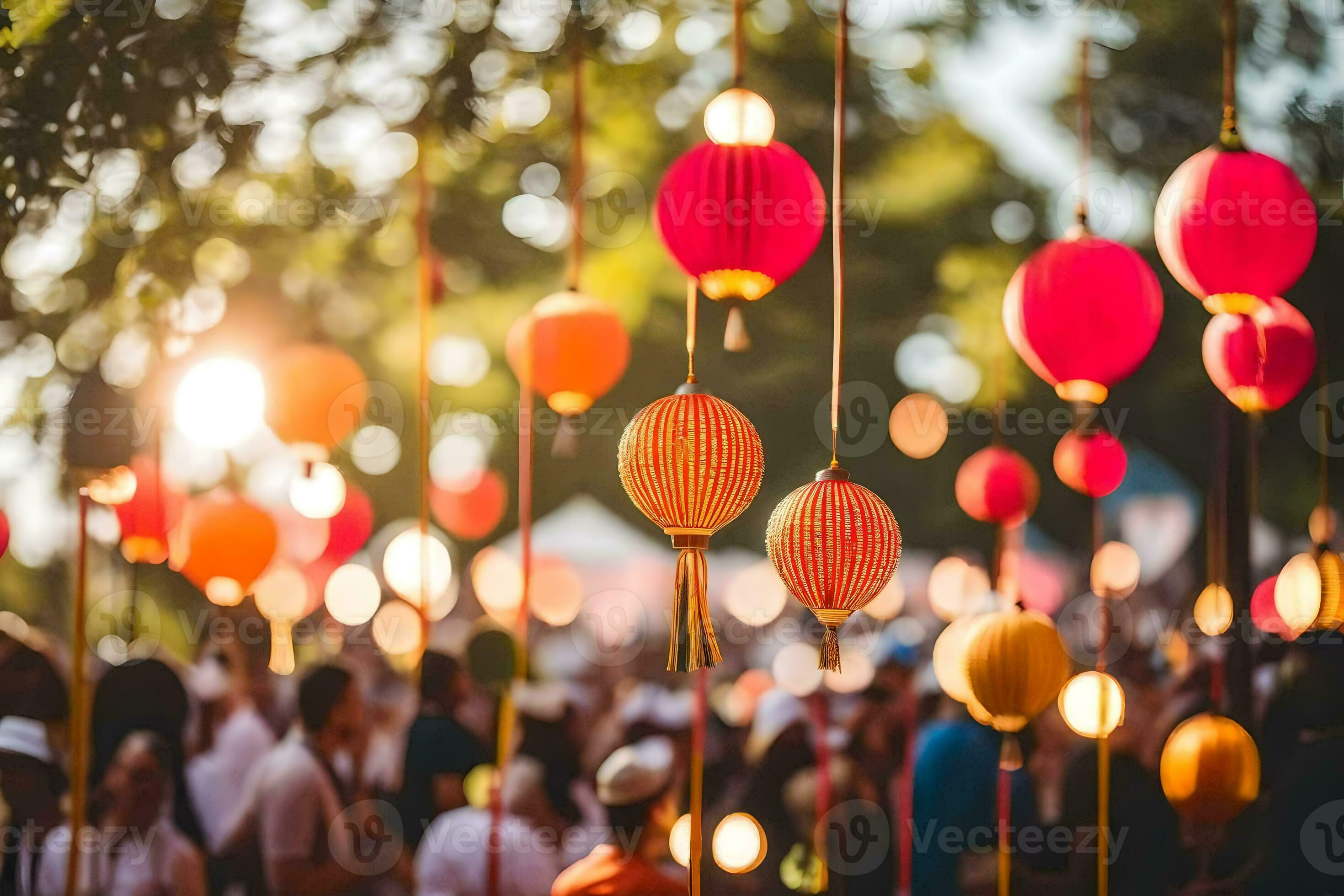 Standing sale paper lanterns