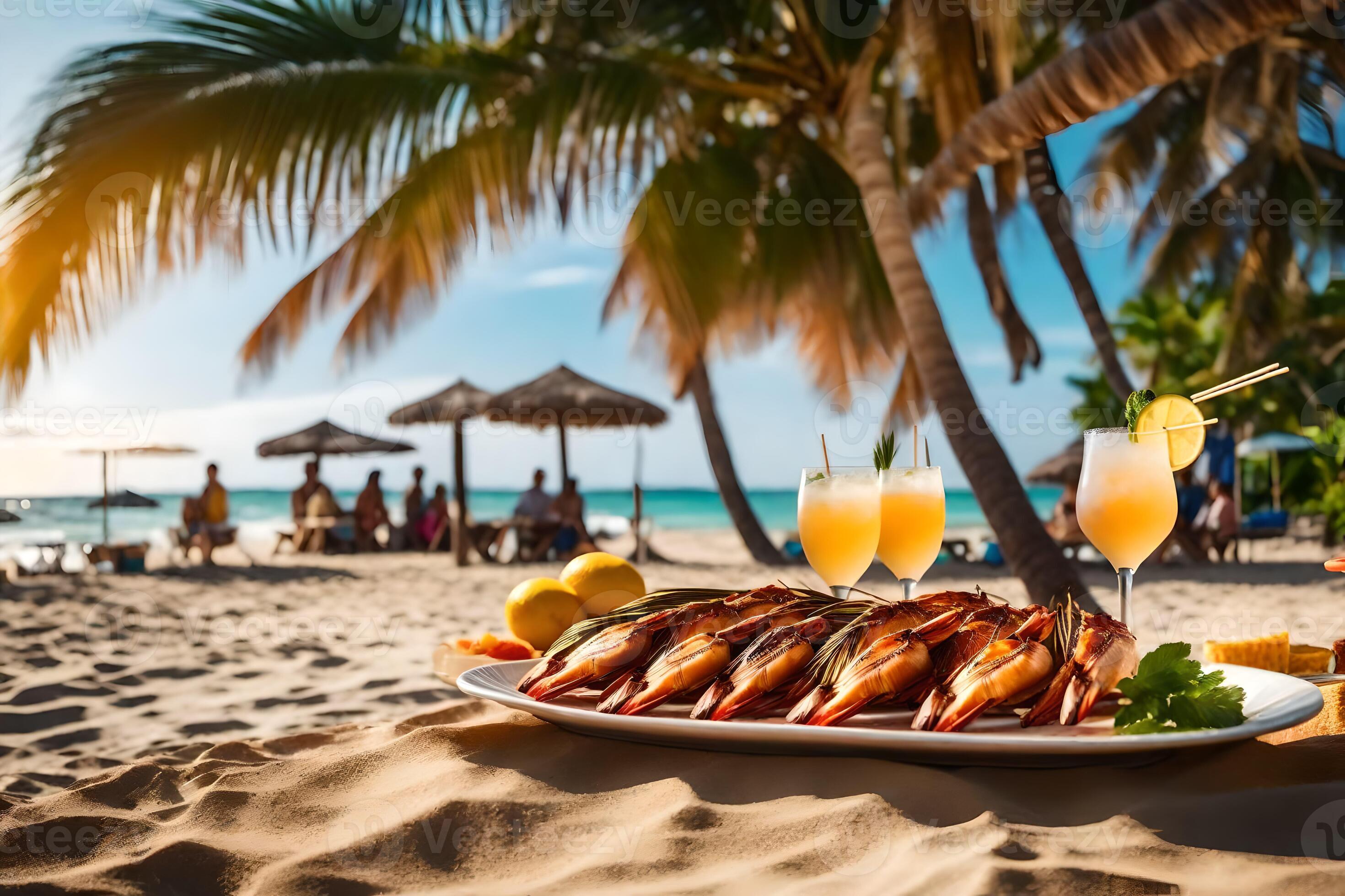 Beach Food On The Beach AI Generated 30836702 Stock Photo At Vecteezy Beach Food On The Beach AI Generated 30836702 Stock Photo At Vecteezy