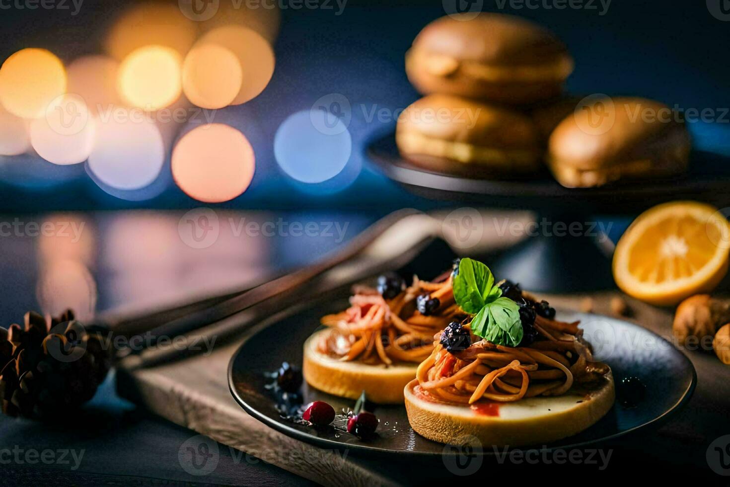 the best food and drink for the holidays. AI-Generated photo