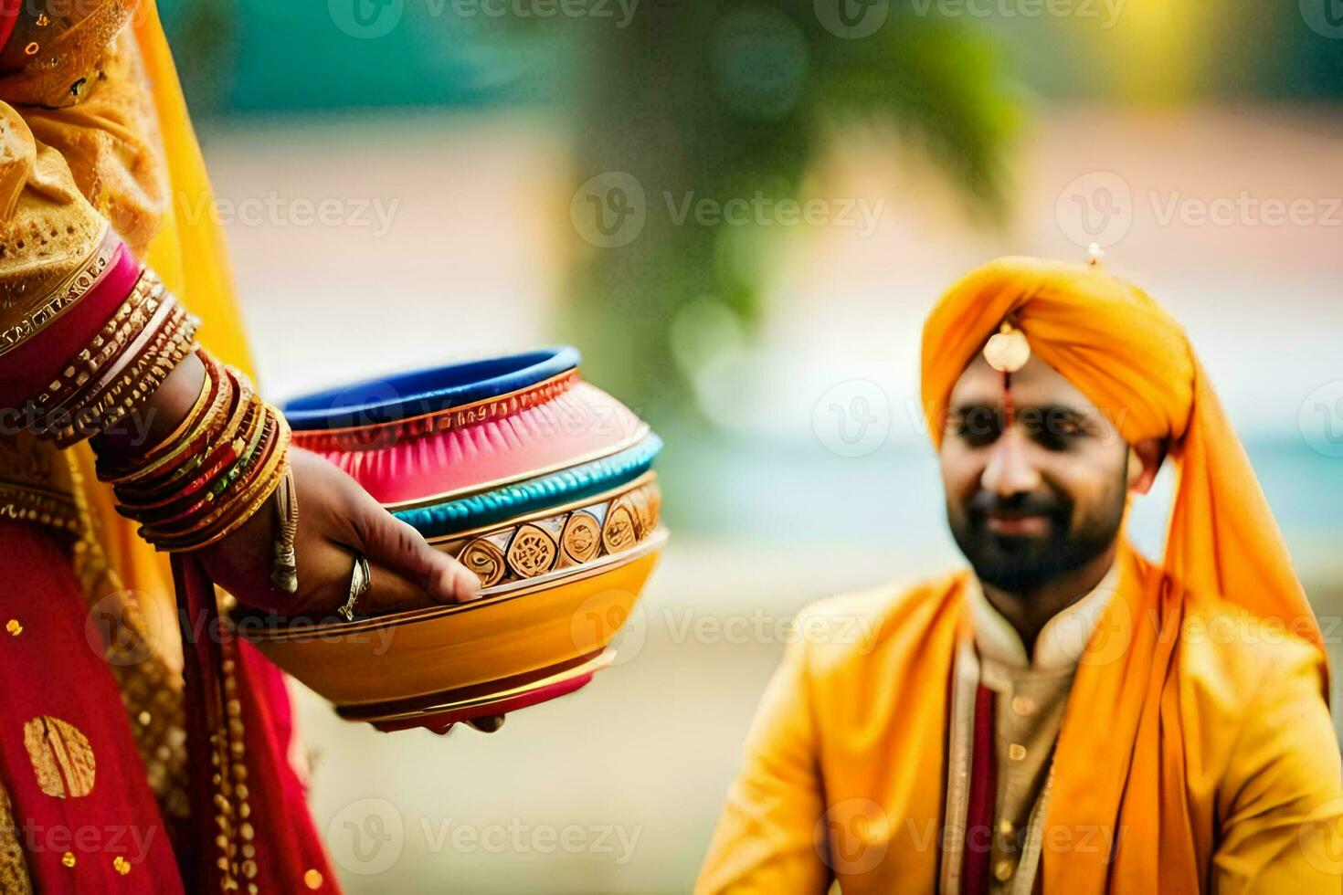 indian wedding photography in delhi. AI-Generated photo