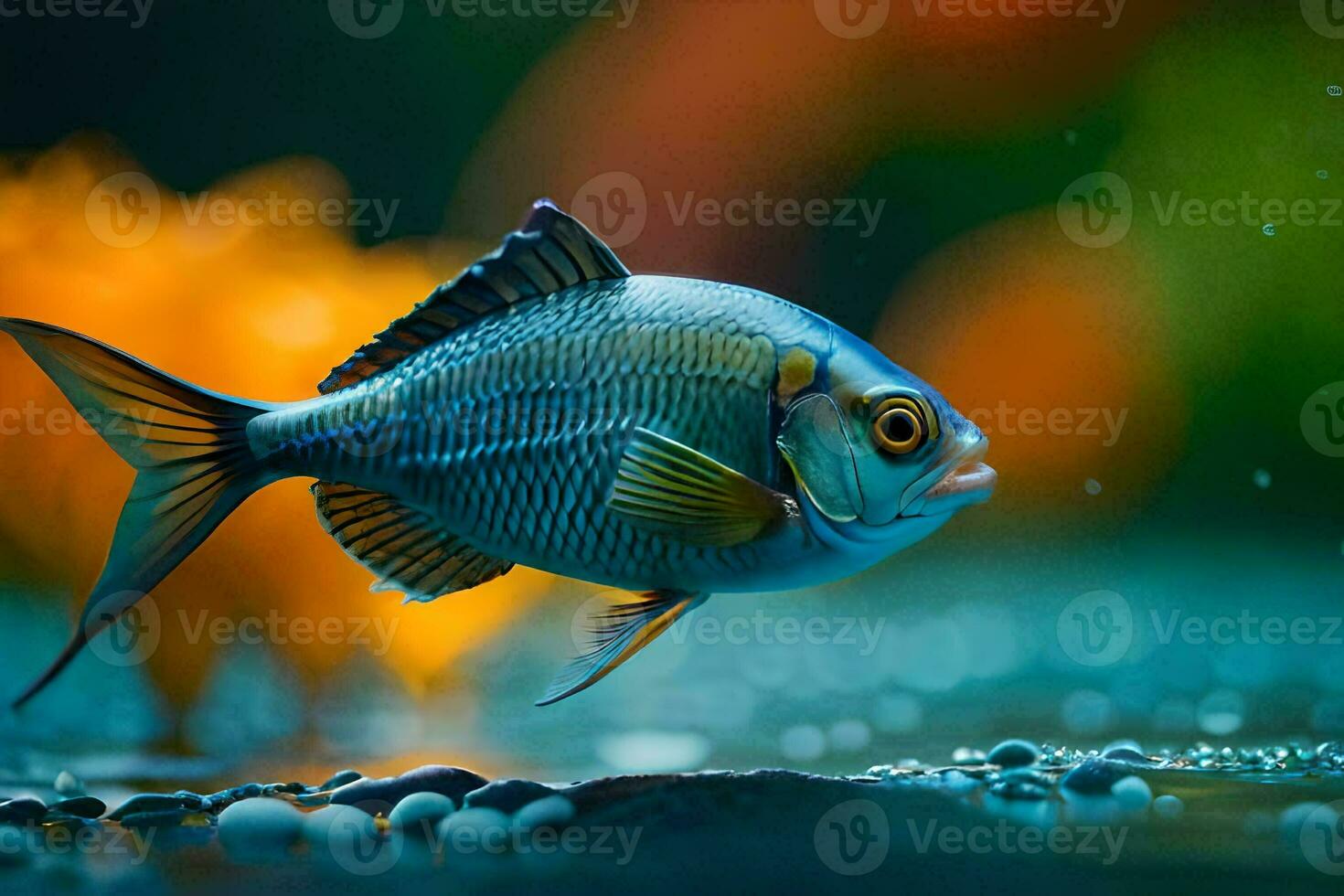 photo wallpaper the fish, water, plants, plants, plants, plants, plants, plants,. AI-Generated