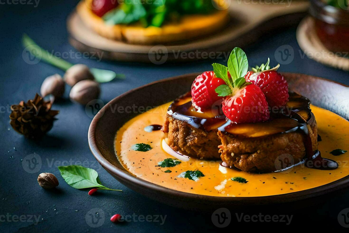 the best vegan recipes for the holidays. AI-Generated photo