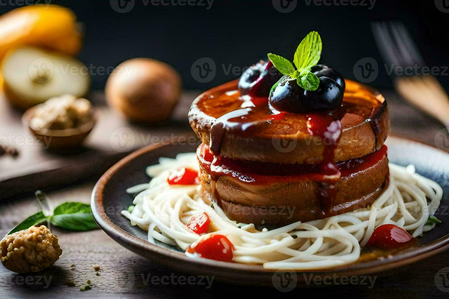 the food of the future is here. AI-Generated photo