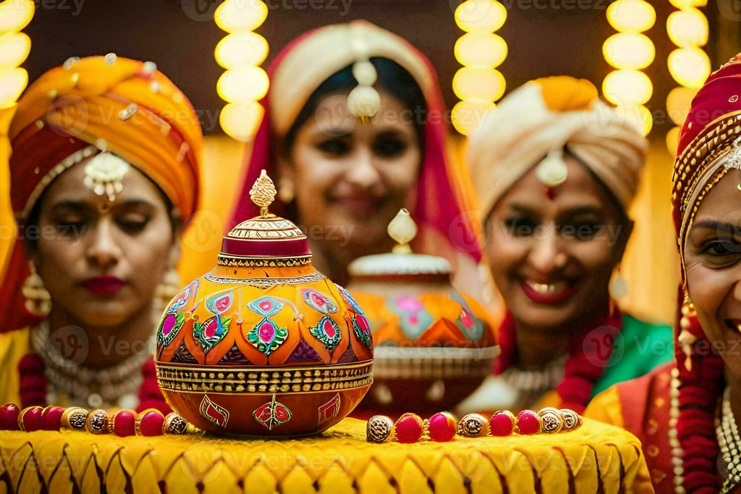 indian wedding photography in delhi. AI-Generated photo