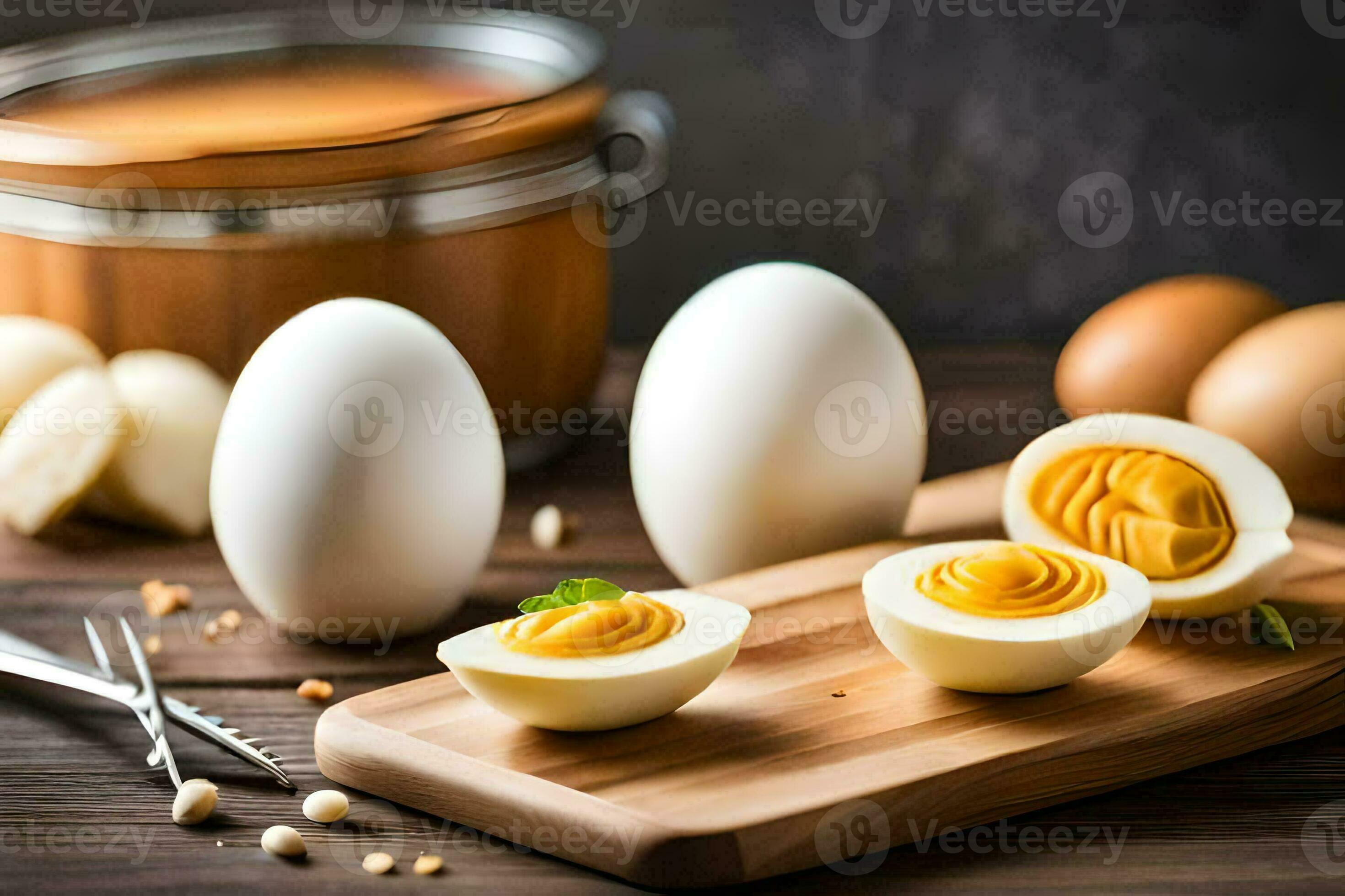 how to make boiled eggs. AIGenerated 30871901 Stock Photo at Vecteezy