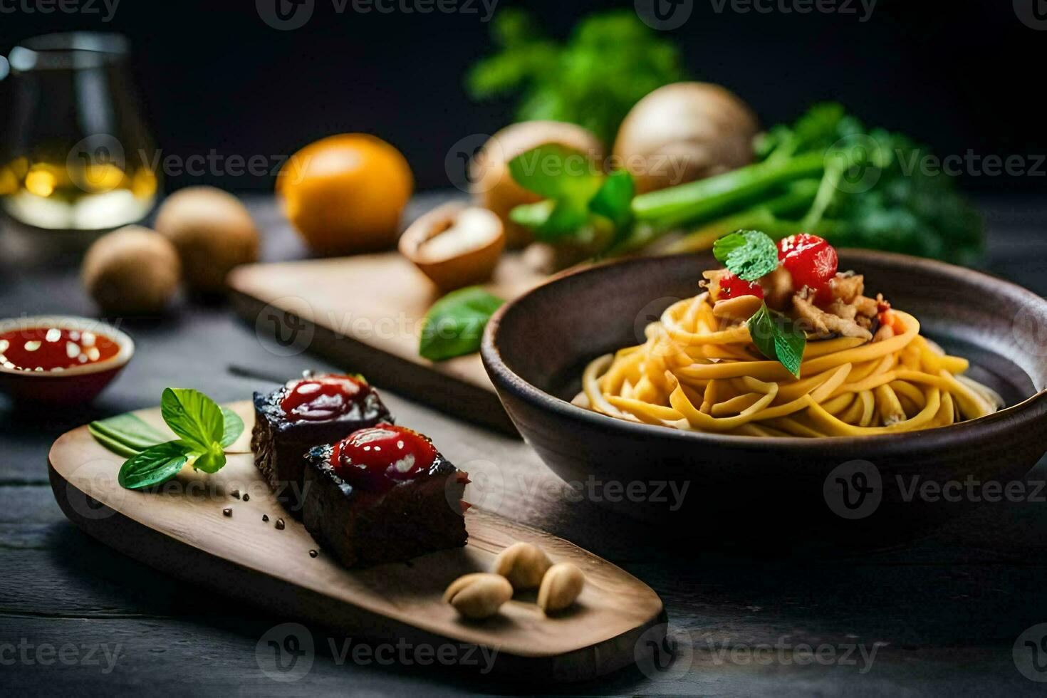 the best food in the world. AI-Generated photo