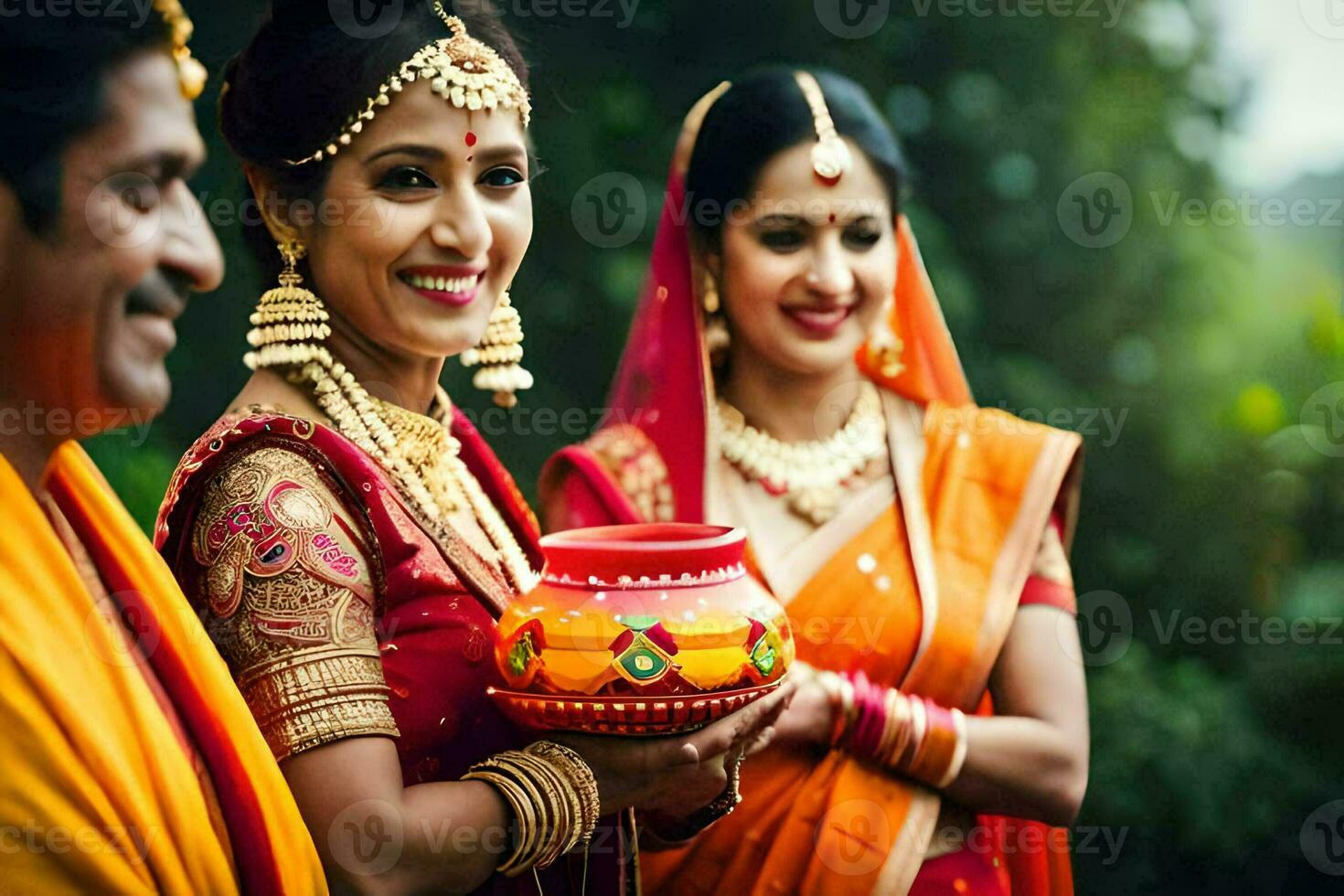 indian wedding photography in bangalore. AI-Generated photo