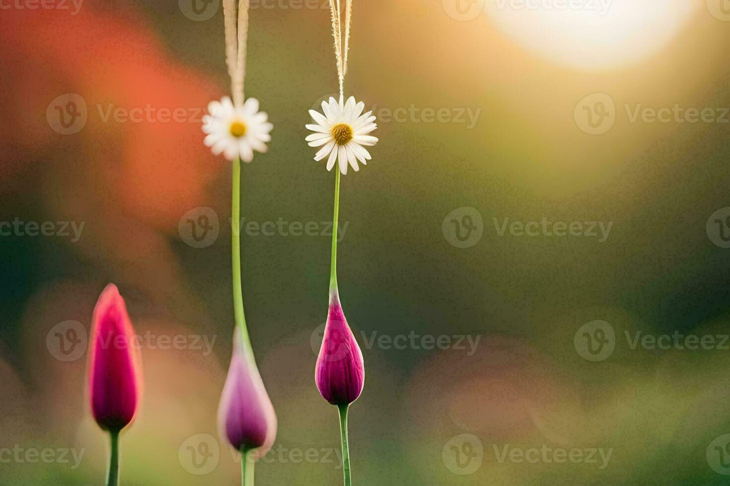 photo wallpaper the sun, flowers, the field, the field, the field, the field,. AI-Generated