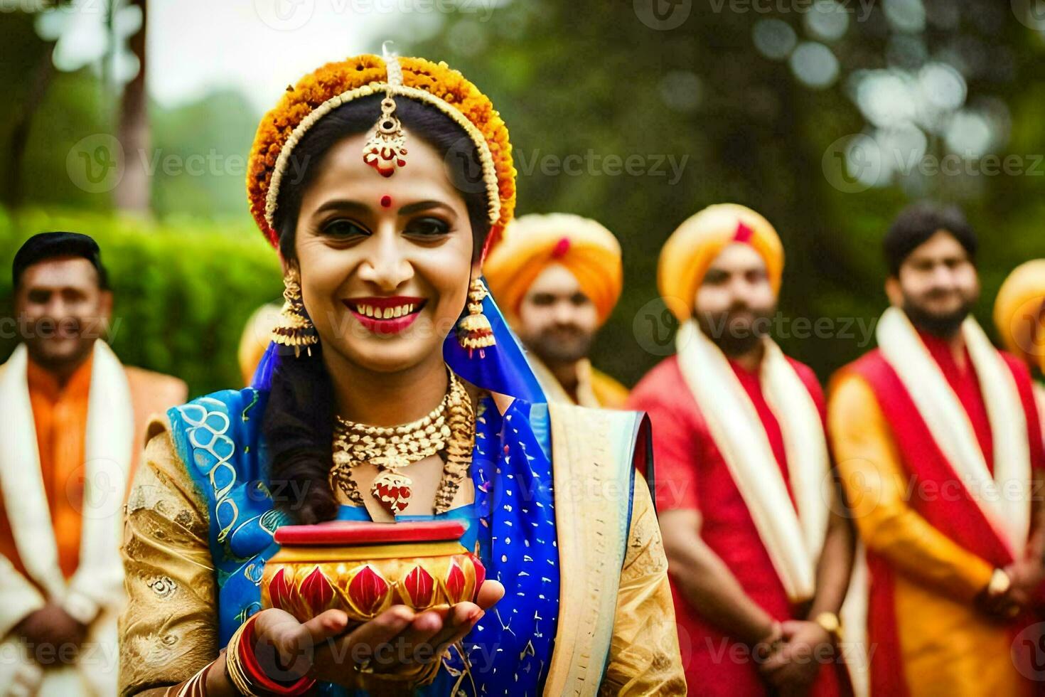 indian wedding photography in delhi. AI-Generated photo