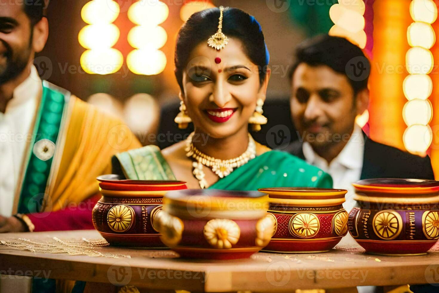 indian wedding photography in bangalore. AI-Generated photo